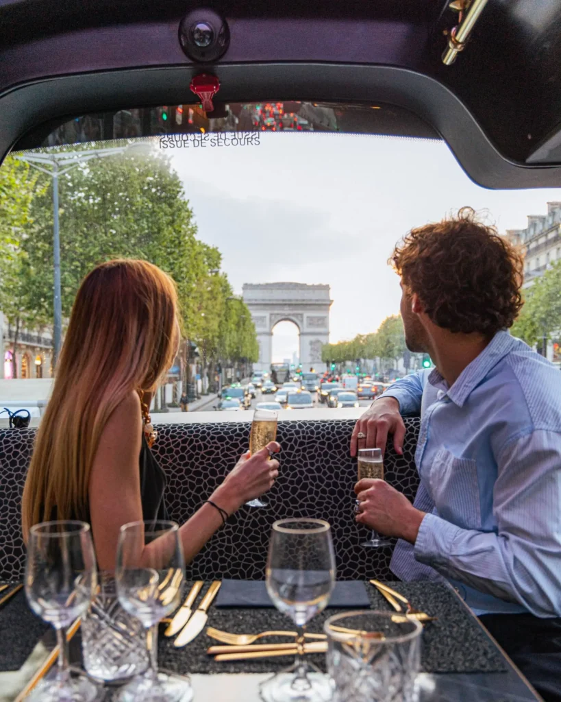 Restaurant vue Paris