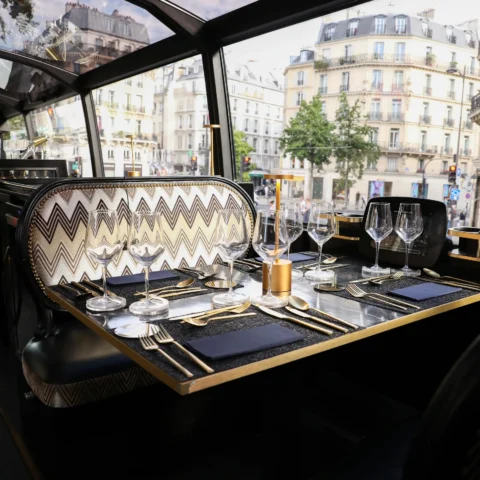 Restaurant vue Paris